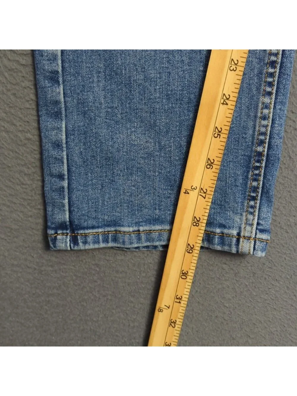 Levi's Jeans Men's 31x30 Fits 30x29 Blue 506 Comfort Straight Fit Denim
